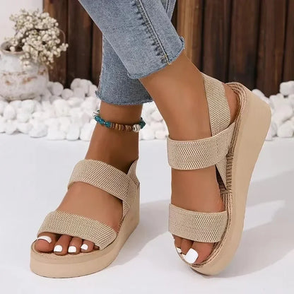 Anti-slip wear-resistant soft soled sandals