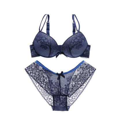 Bras Set Underwear Plus Lace and Panties