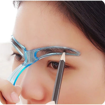 Portable Eyebrow Shaping Stencils