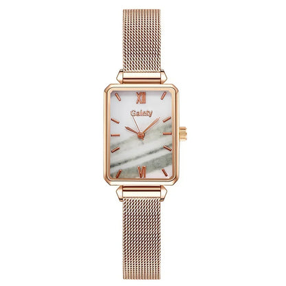 Stainless Steel Ladies Business Quartz Wristwatches