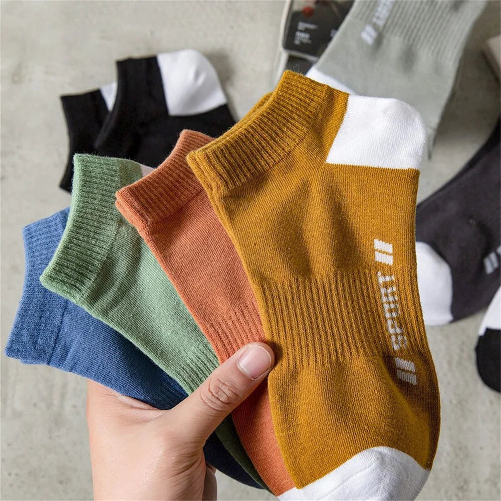 5 Pairs/Pack "Sports" Men's Summer Socks