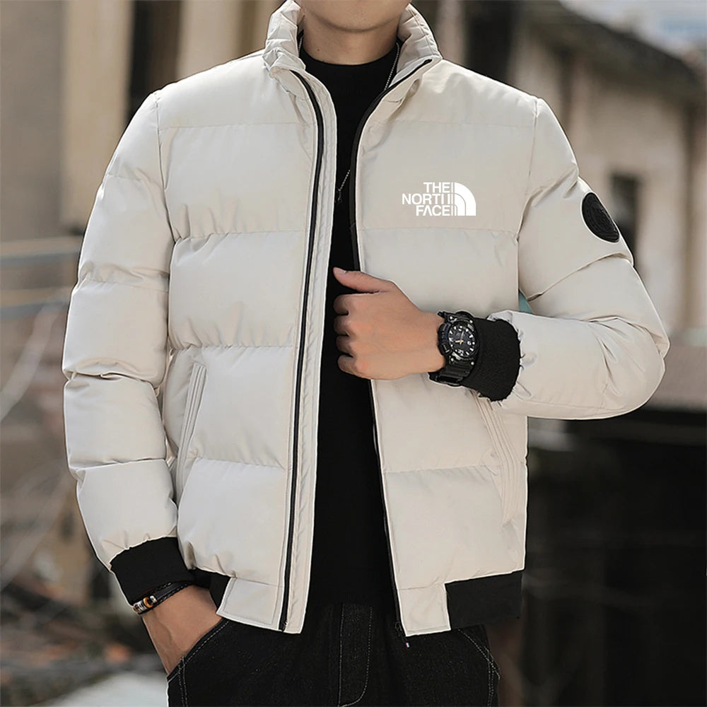 Casual men's winter cotton windproof thick warm