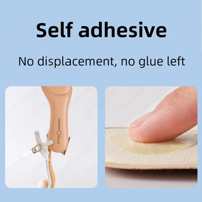 Self-adhesive Insoles Sweat absorben Non Slip Memory Foam Deodorant Shoe Pads