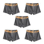 1/5pcs  Comfortable Mens Underwear Boxer Shorts