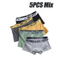 1/5pcs  Comfortable Mens Underwear Boxer Shorts