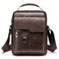 Brand Men Shoulder Bag for 9.7"PU Leather Flaps Men's Crossbody Bags