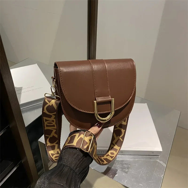 Premium casual versatile bag shoulder saddle bag