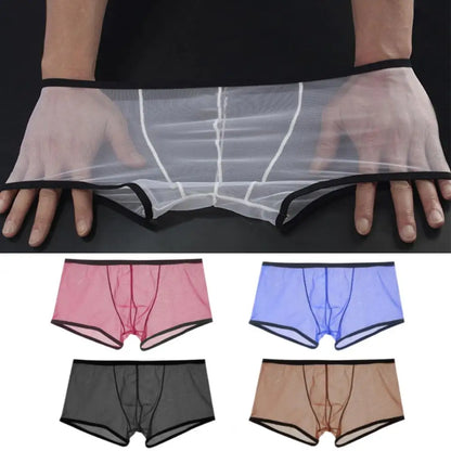 Transparent Boxers for Men (mesh)