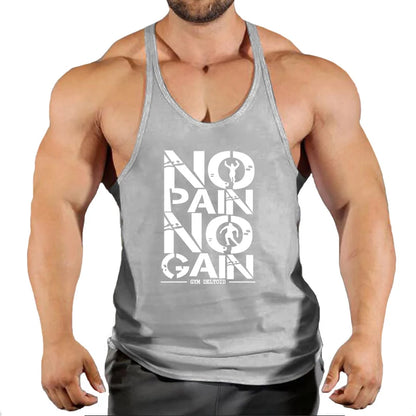 Singlet Sleeveless Shirts Men Tank Top Bodybuilding Vest Gym Men Clothing