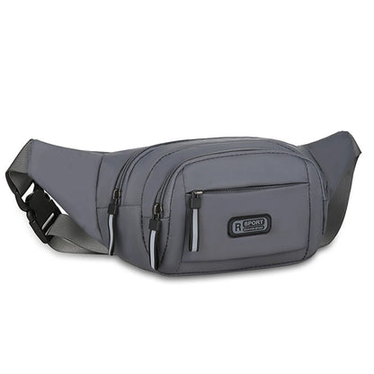 Pure Canvas Fit Waistpack Mobile Waistpack Men's Sports Outdoor Leisure Running Anti Theft Ultra Thin Invisible.-zmt