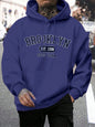 Men Oversize Comfortable Hoody Brooklyn print