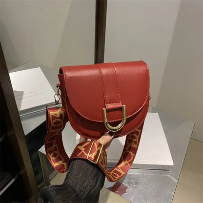 Premium casual versatile bag shoulder saddle bag