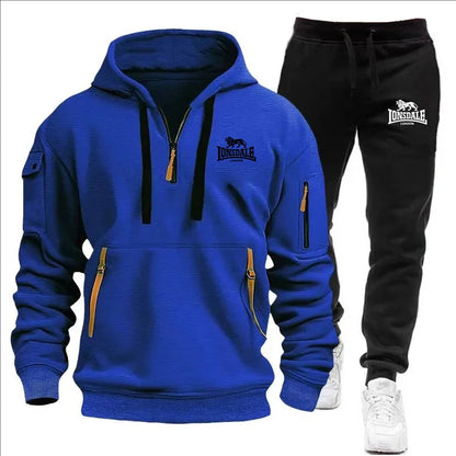 Sports Tracksuit Jogging Men's Casual Sweatshirt hoody Suit for Men High Quality