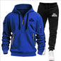 Sports Tracksuit Jogging Men's Casual Sweatshirt hoody Suit for Men High Quality