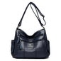 Casual Handbag Soft Leather Shoulder Crossbody Bags for Women