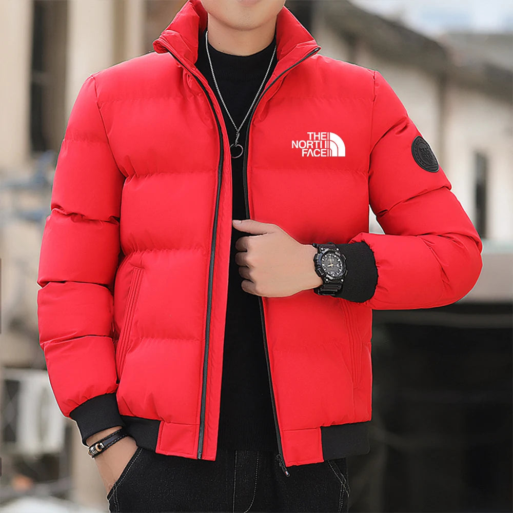 Casual men's winter cotton windproof thick warm