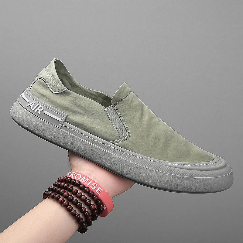 Men Sneakers Light Ice Silk Cloth Casual Shoes Breathable