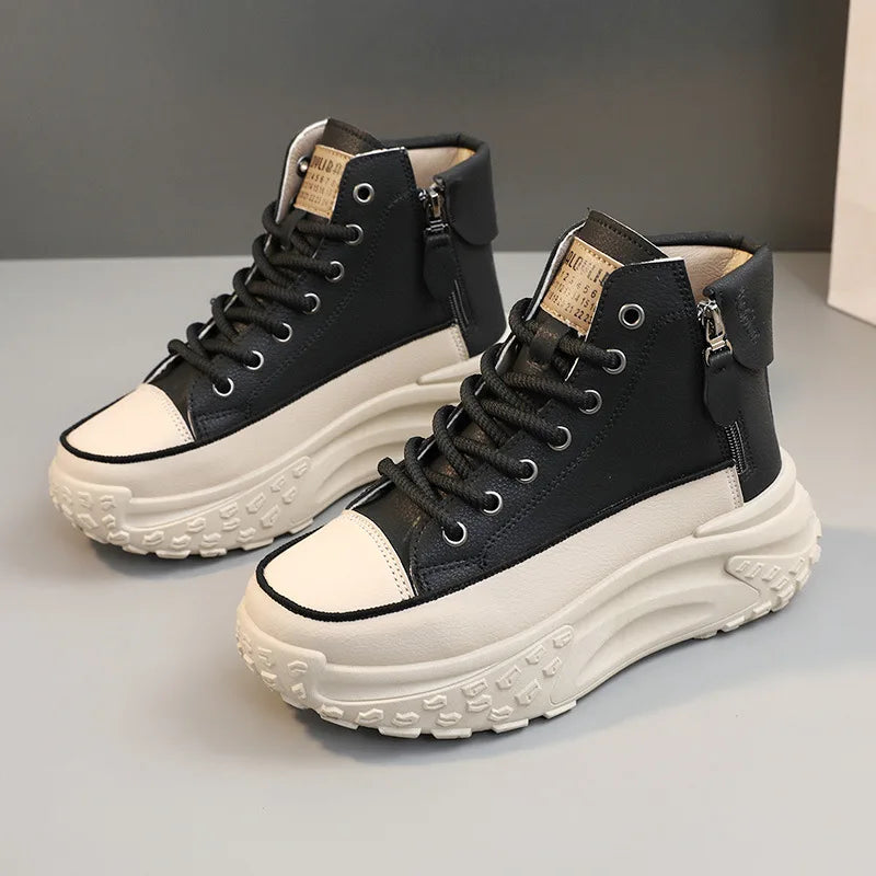 Luxury Fashion High Top Platform Casual Boots