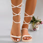 Anti-slip wear comfortable lightweight soft soled strappy sandals