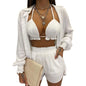 Bohemia Beach Summer Women Clothing Outfits 3 Pcs Sets