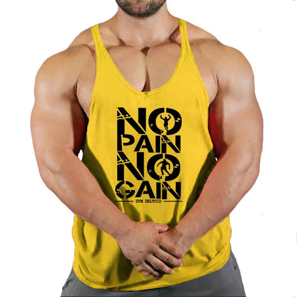 Singlet Sleeveless Shirts Men Tank Top Bodybuilding Vest Gym Men Clothing