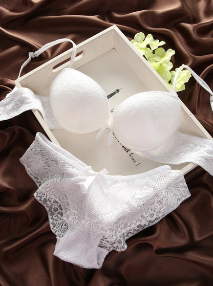 Bras Set Underwear Plus Lace and Panties