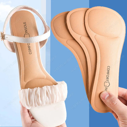 Self-adhesive Insoles Sweat absorben Non Slip Memory Foam Deodorant Shoe Pads