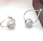 Fashion Trend Earrings Zircon Pendant Earrings