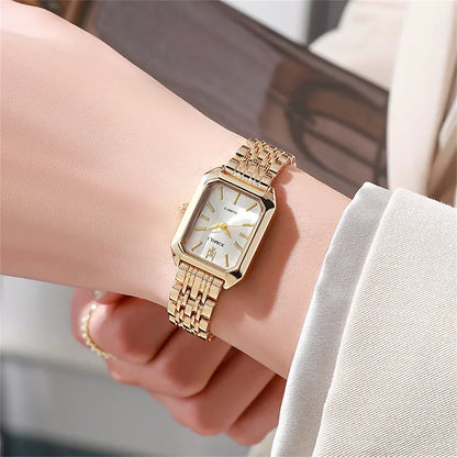 Stainless Steel Ladies Business Quartz Wristwatches