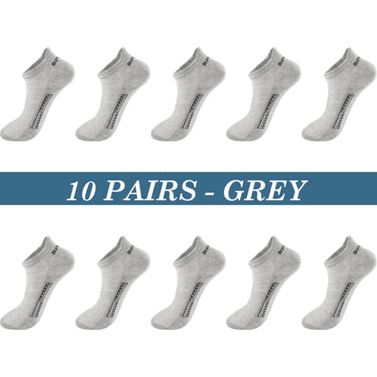 High Quality 10Pairs Men Socks Cotton Size 39-48