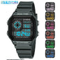 Digital Sports Luminous Multifunction Waterproof Wristwatch