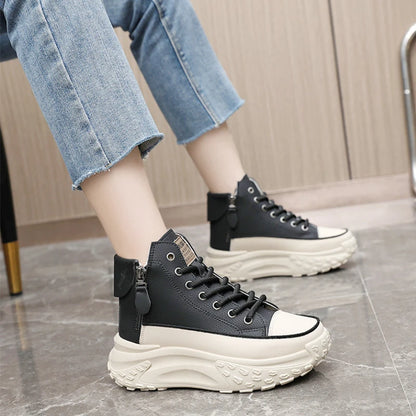 Luxury Fashion High Top Platform Casual Boots