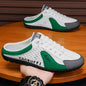 Casual Men Half Summer Slippers For Men  Breathable Soft Sole Shoes