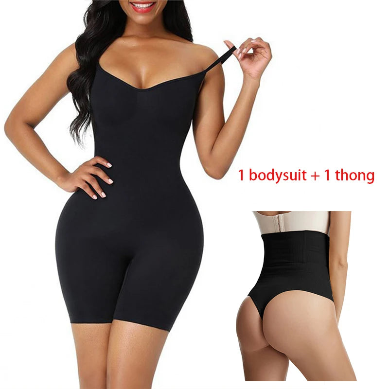 Bodysuit Shapewear Tummy Control Slimming Sheath Butt Lifter