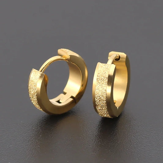 Stainless Steel Hoop Earrings