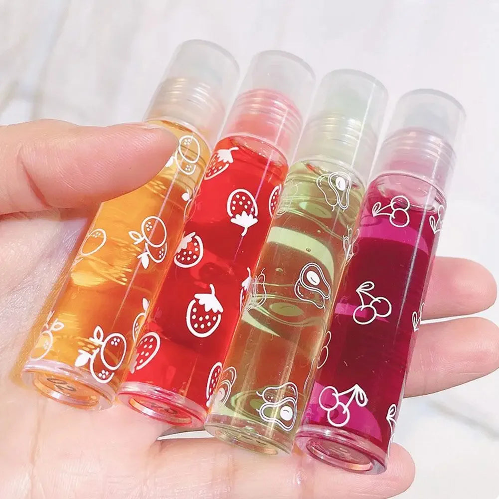 Roll-on Fruit Essence Lip Balm Lip Hydrating Lip Oil