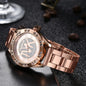 Women's TVK Quartz Watch Stainless Steel Gold Wristwatch