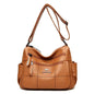 Casual Handbag Soft Leather Shoulder Crossbody Bags for Women