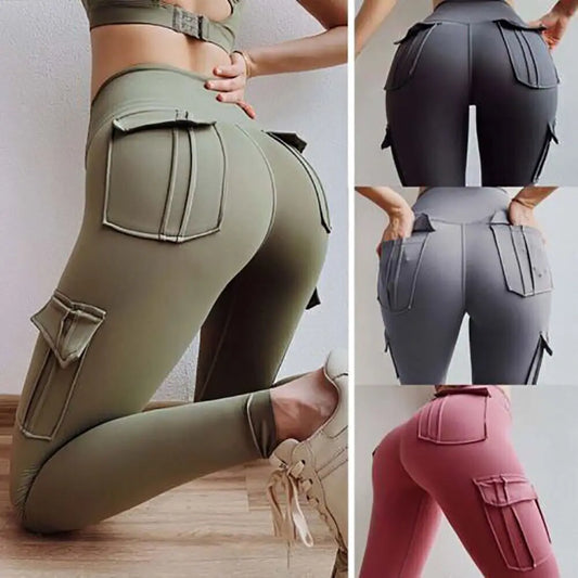 Casual Push Up Cargo Leggings Jeggings