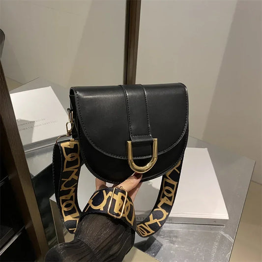 Premium casual versatile bag shoulder saddle bag