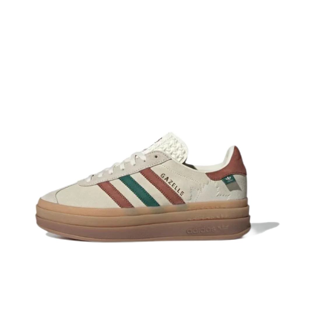 Adidas originals GAZELLE BOLD Casual Versatile Fashion Sports Low Top Board Shoes