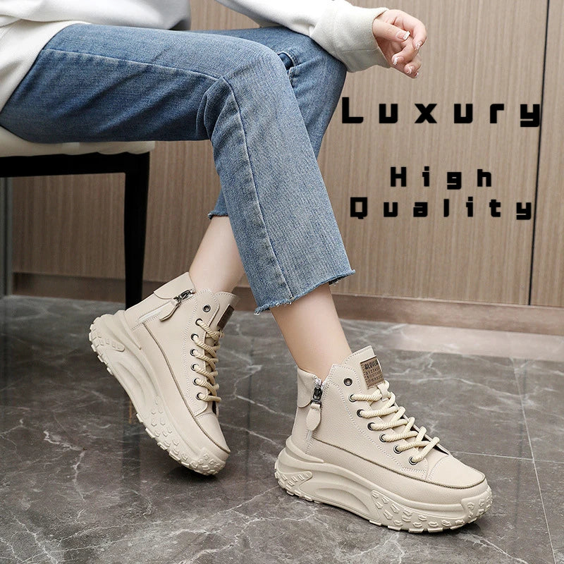 Luxury Fashion High Top Platform Casual Boots