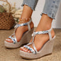 Women Wedges High Quality Platform Sandals Casual