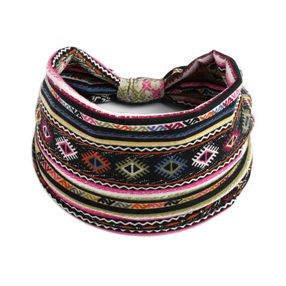 African Headbands for Women and Girls Printed Headwraps Elastic Turban Headscarfs Accessories