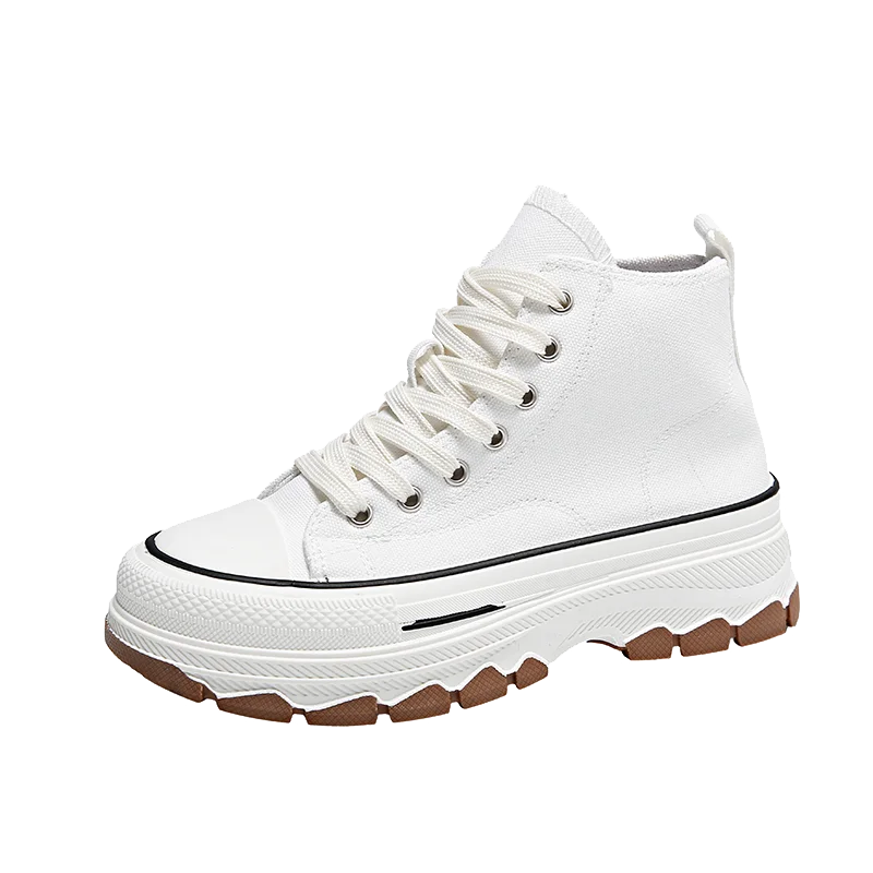 High Top Lace-Up Non-slip Canvas