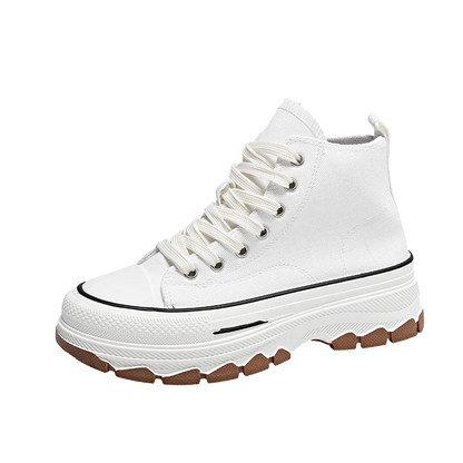 High Top Lace-Up Non-slip Canvas