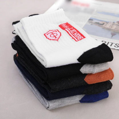 10 Pairs Breathable Cotton Sports Men Socks