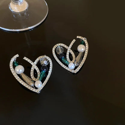 Unique Design Elegant Exquisite Light  Love Earrings