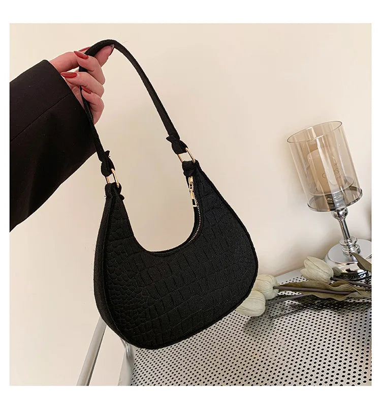 Casual Shoulder Handbag Winter Purse