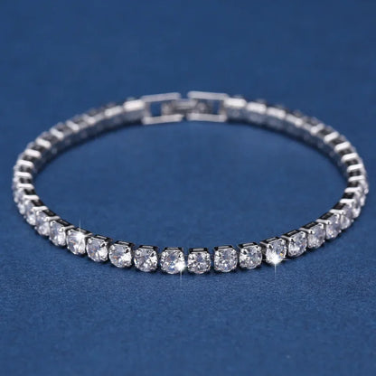 Elegant Black Crystal Zircon Bracelet